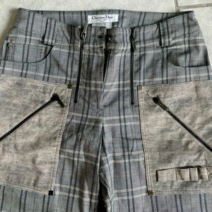 Auth. Dior suede pants sz4